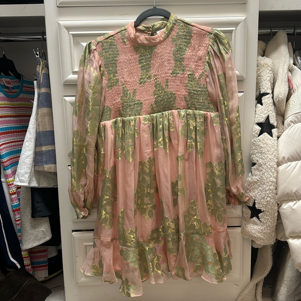 Hemant & nandita babydoll mini dress